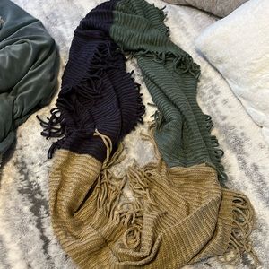 Tri-color Infinity Scarf